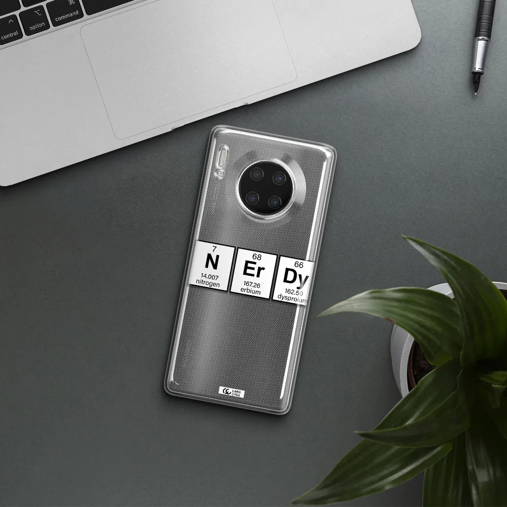 Nerdy Chemical Huawei Mate 30 Pro Clear TPU Case