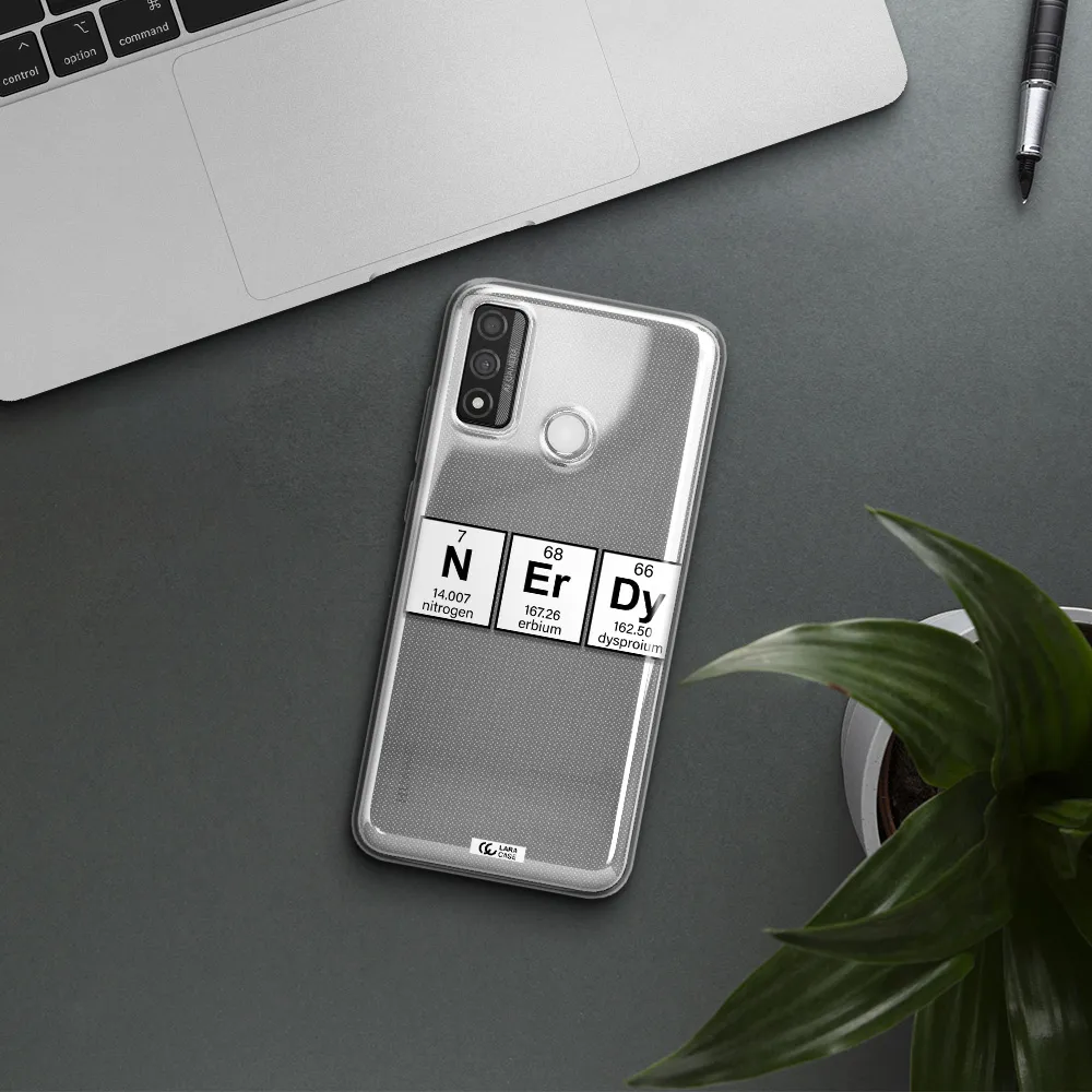 Nerdy Chemical Huawei P Smart 2020 Clear TPU Case