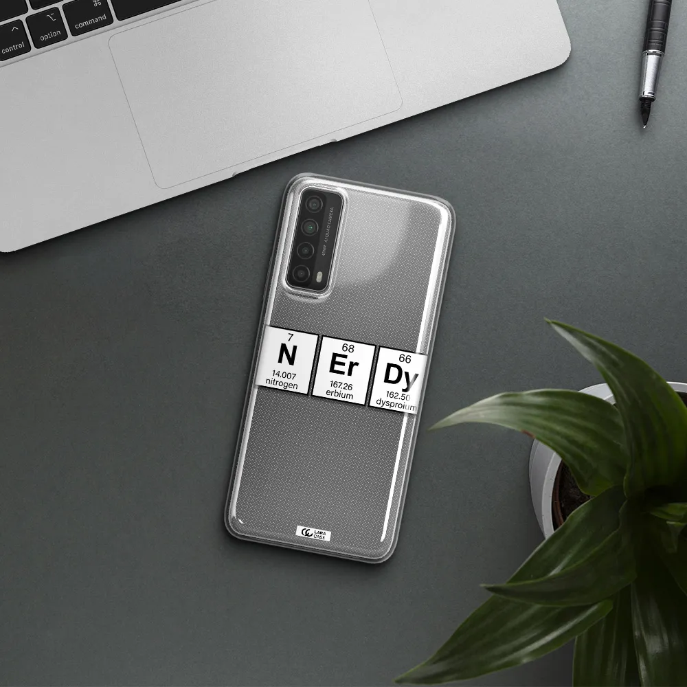 Nerdy Chemical Huawei P Smart 2021 Clear TPU Case