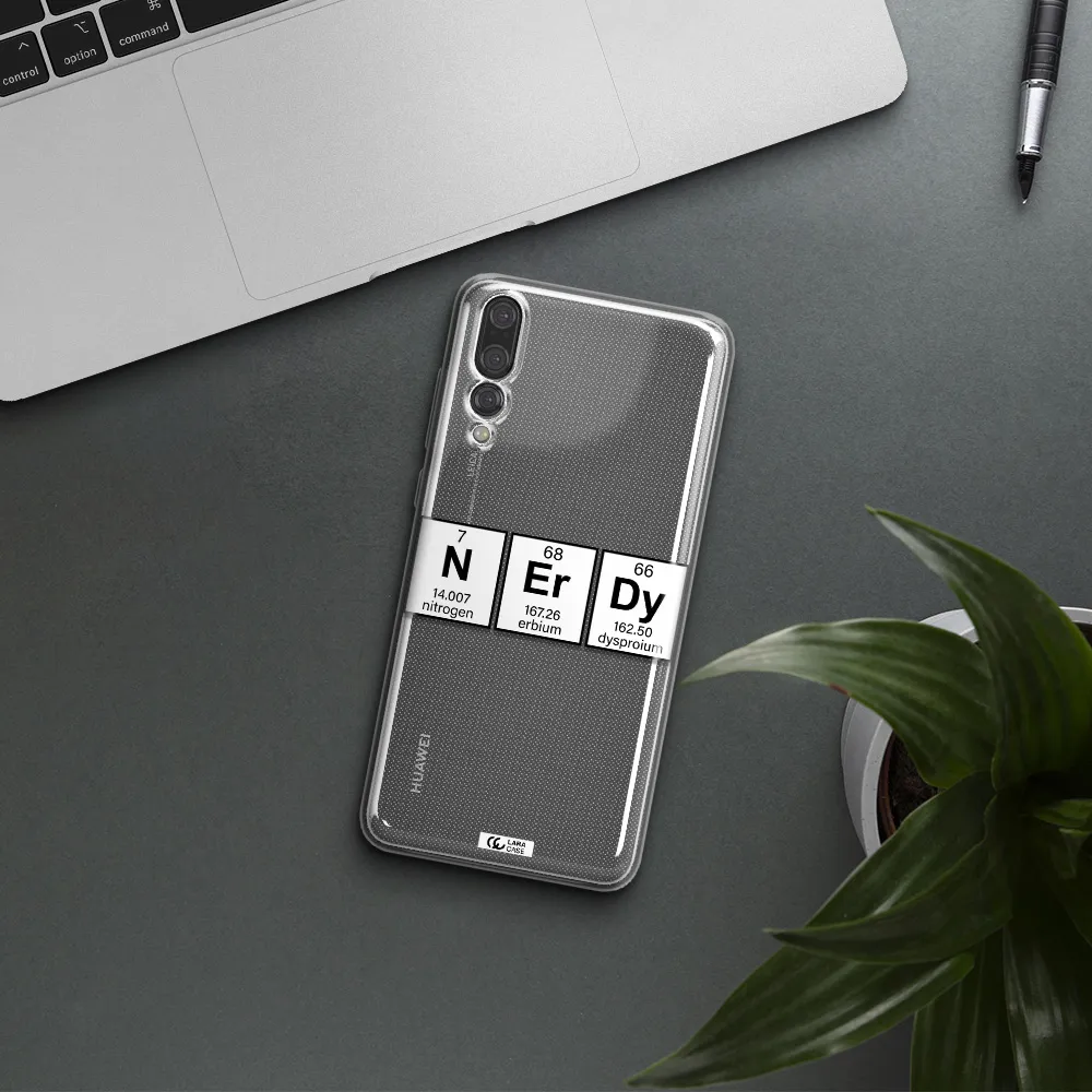 Nerdy Chemical Huawei P20 Pro Clear TPU Case