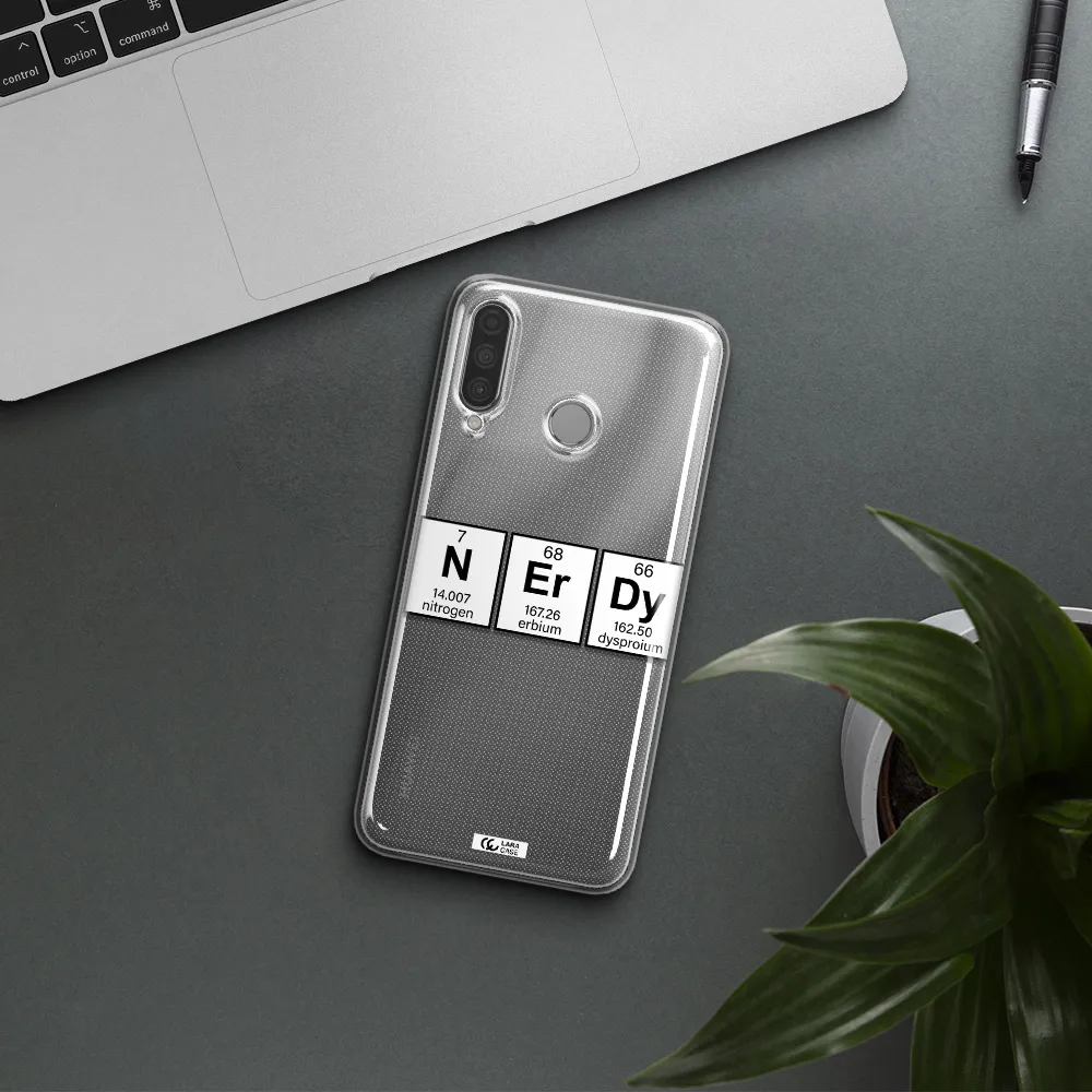 Nerdy Chemical Huawei P30 Lite Clear TPU Case