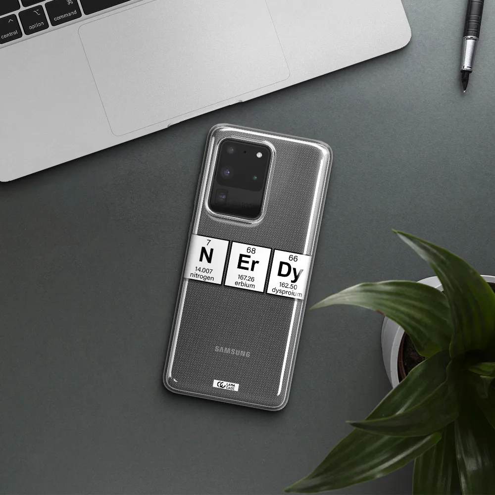 Nerdy Chemical Samsung S20 Ultra Clear TPU Case