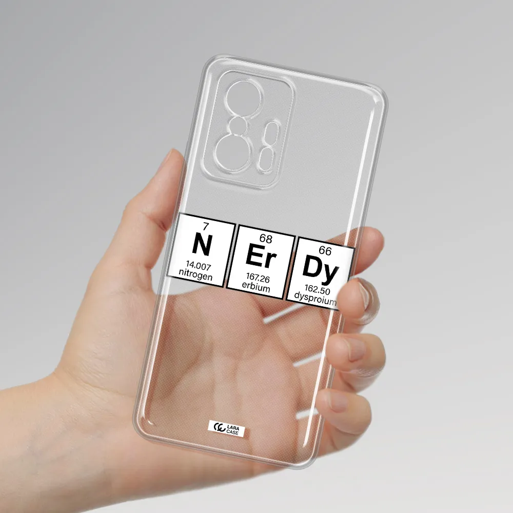 Nerdy Chemical Xiaomi 11T Pro Clear Tpu Case