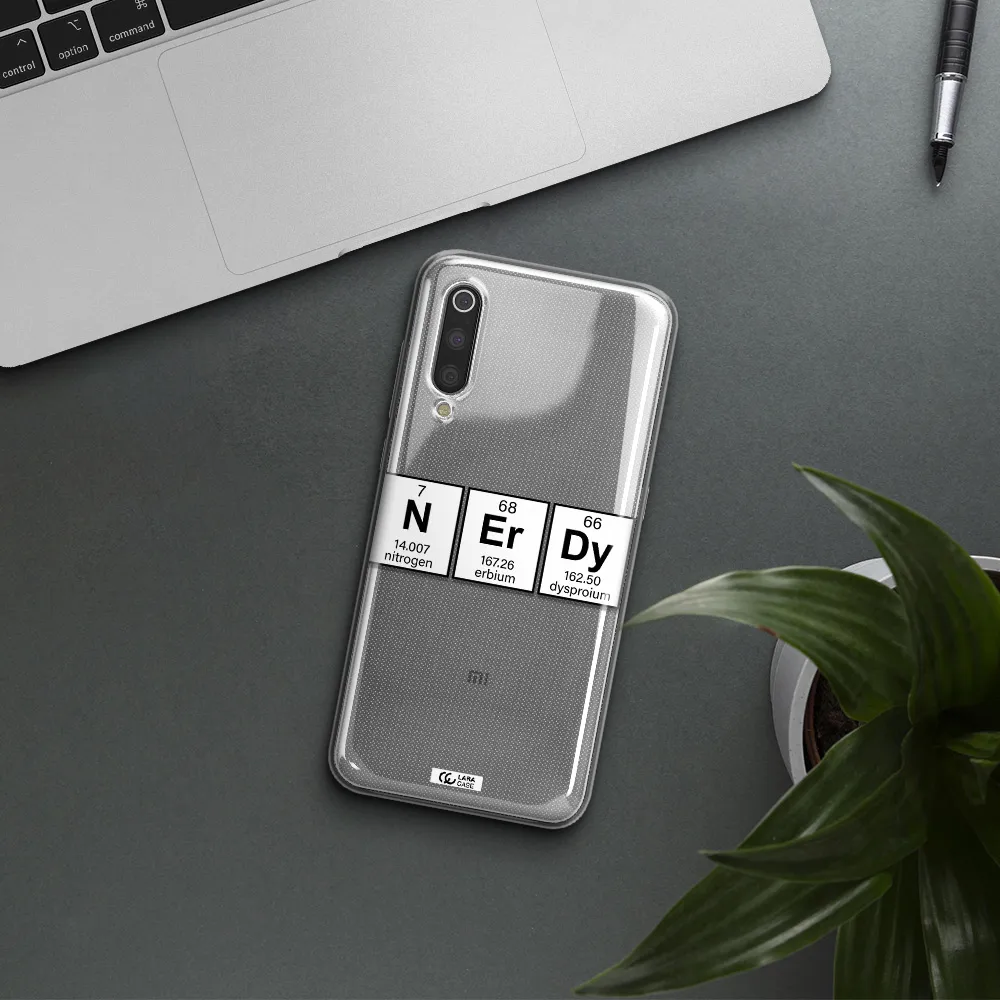 Nerdy Chemical Xiaomi Mi 9 Clear TPU Case