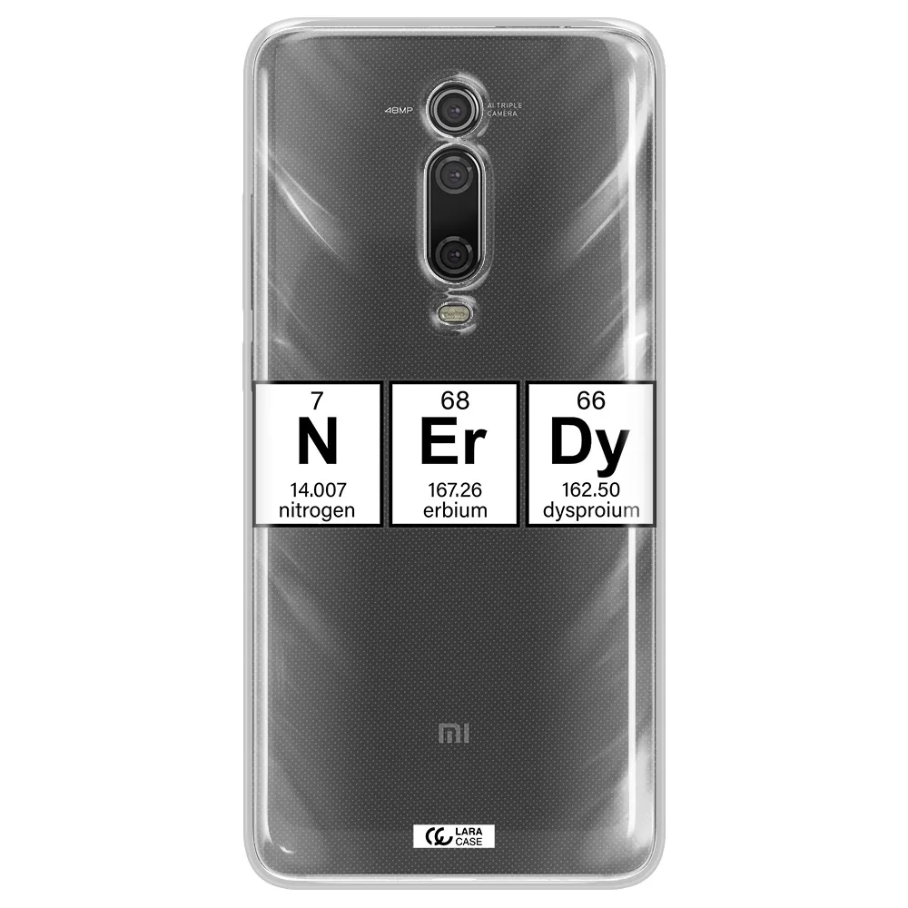 Nerdy Chemical Xiaomi Mi 9T Clear TPU Case