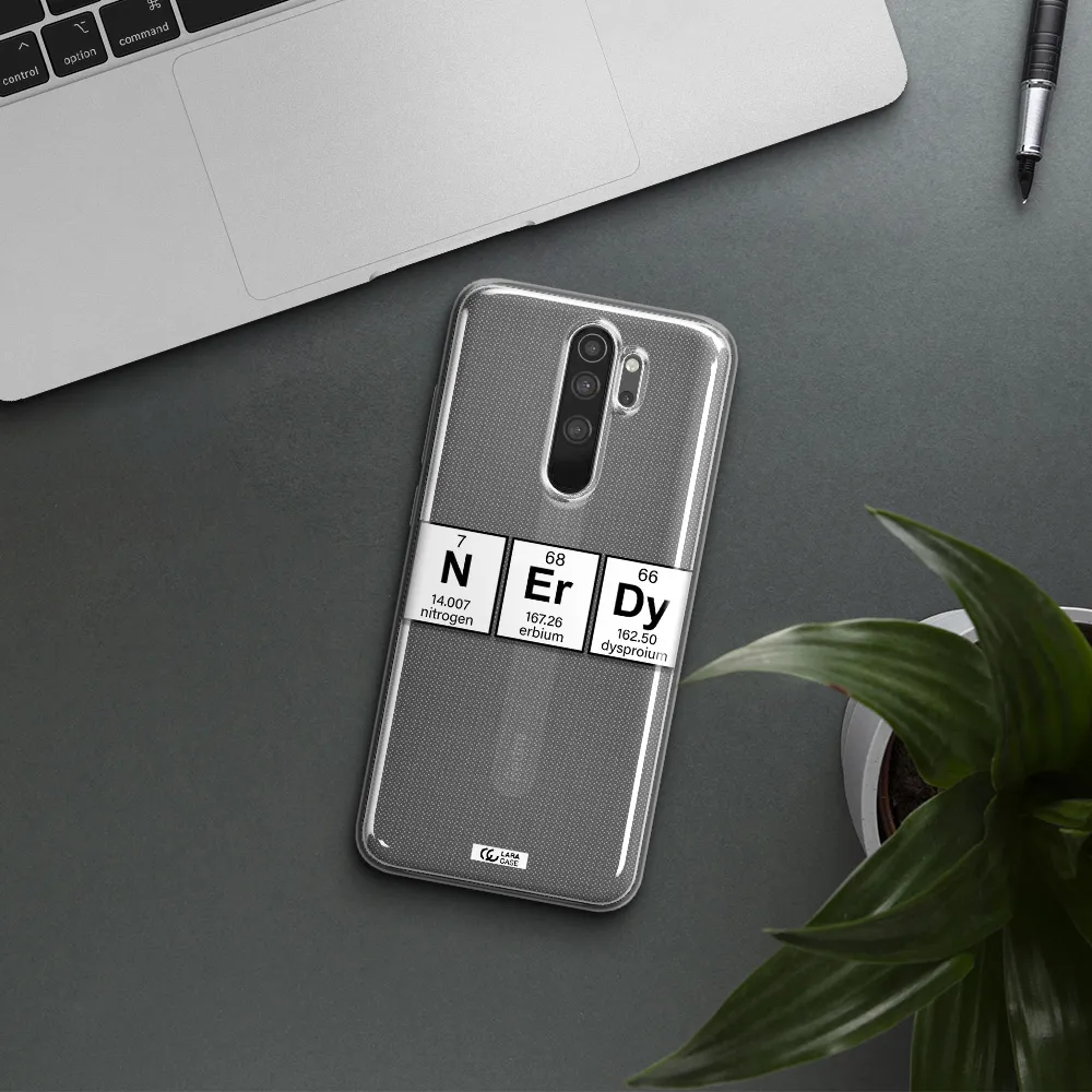 Nerdy Chemical Xiaomi Note 8 Pro Clear TPU Case