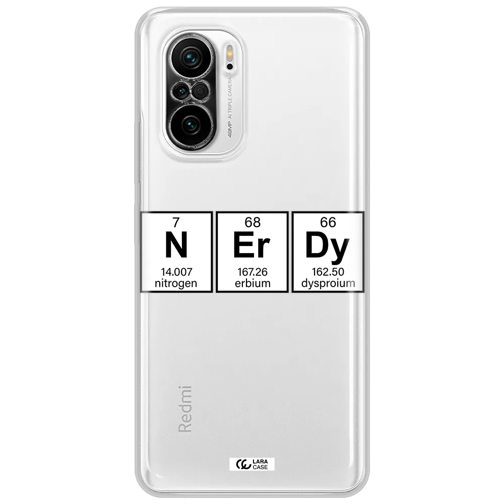 Nerdy Chemical Xiaomi Poco F3 Clear Tpu Case