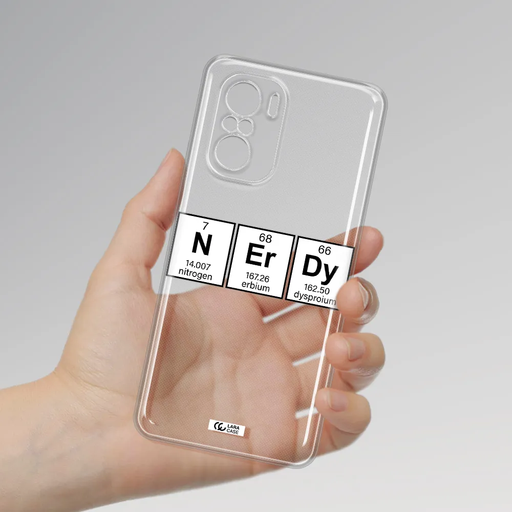 Nerdy Chemical Xiaomi Poco F3 Clear Tpu Case