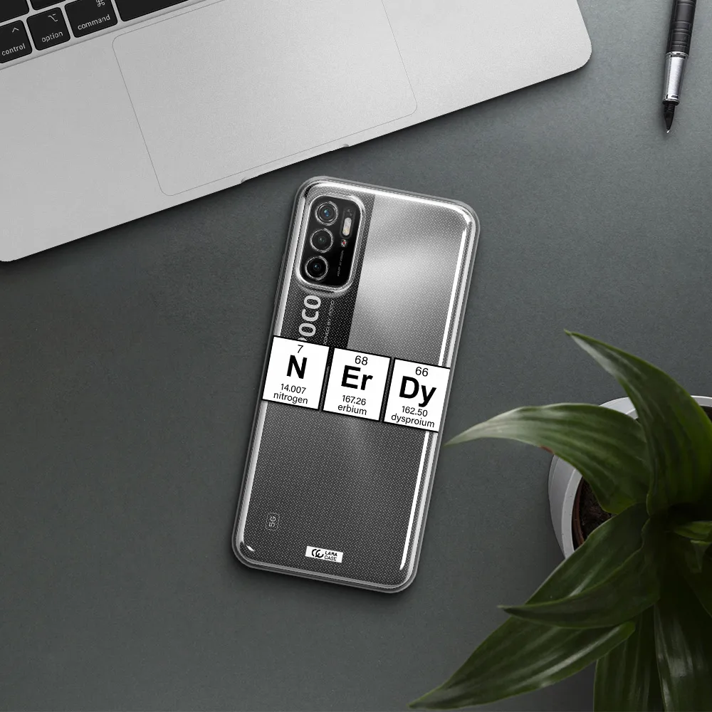 Nerdy Chemical Xiaomi Poco M3 Pro Clear Tpu Case