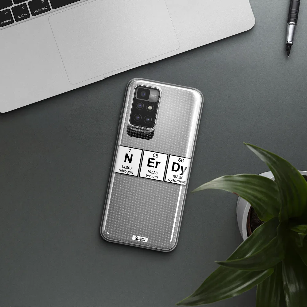 Nerdy Chemical Xiaomi Redmi 10 Clear TPU Case