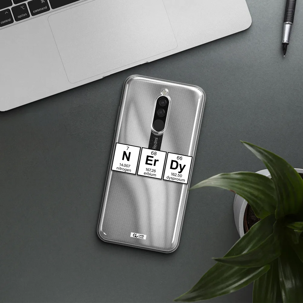 Nerdy Chemical Xiaomi Redmi 8 Clear Tpu Case