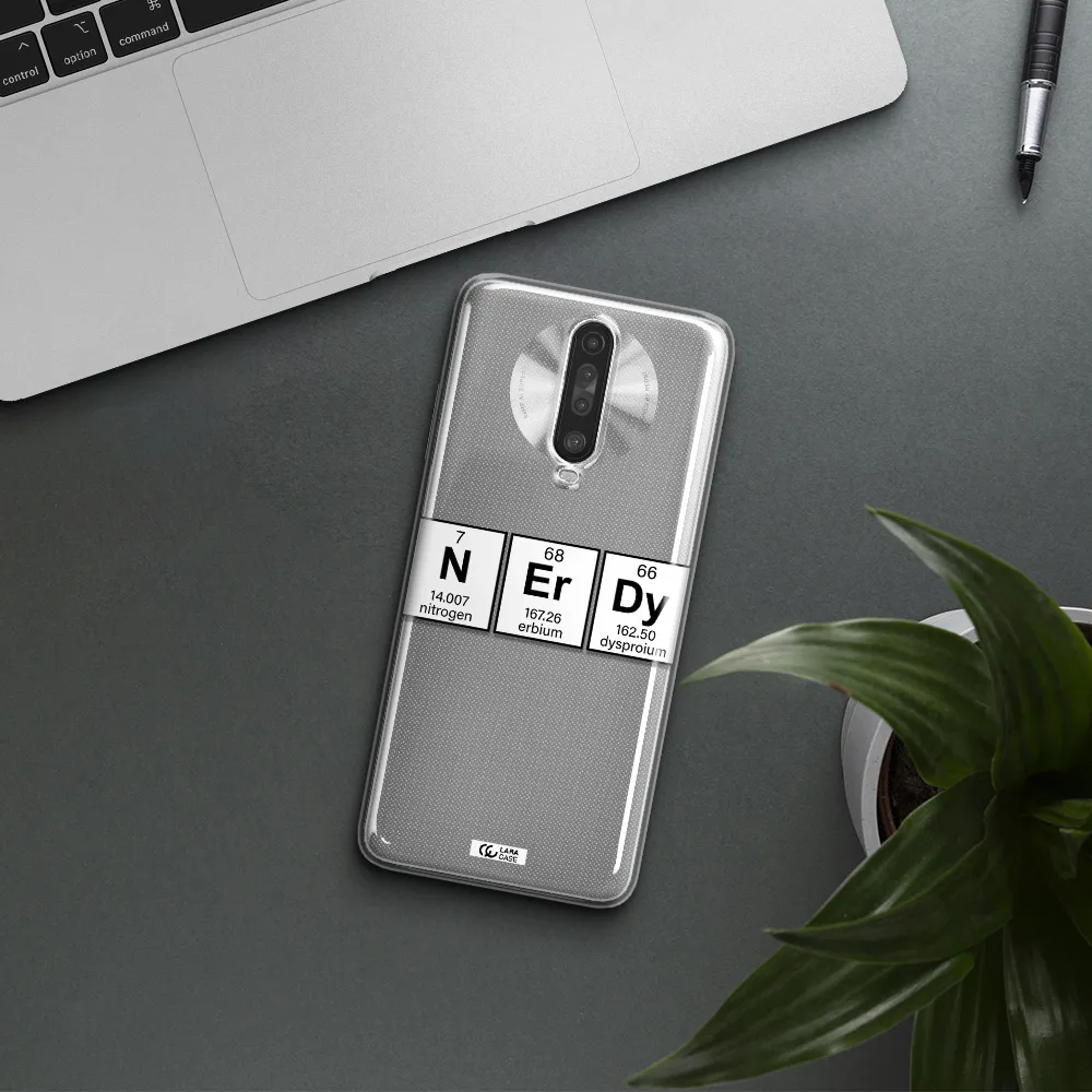 Nerdy Chemical Xiaomi Redmi K30 Clear TPU Case