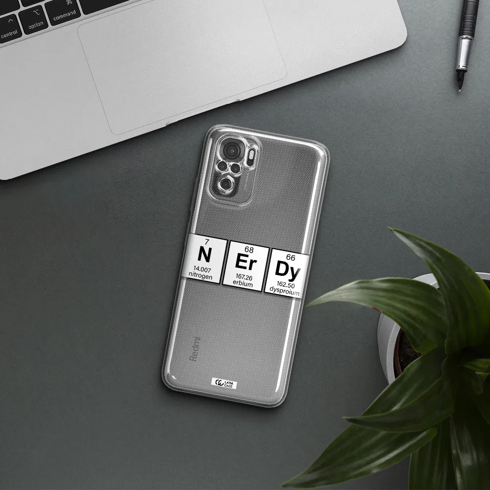 Nerdy Chemical Xiaomi Redmi Note 10S Clear Tpu Case