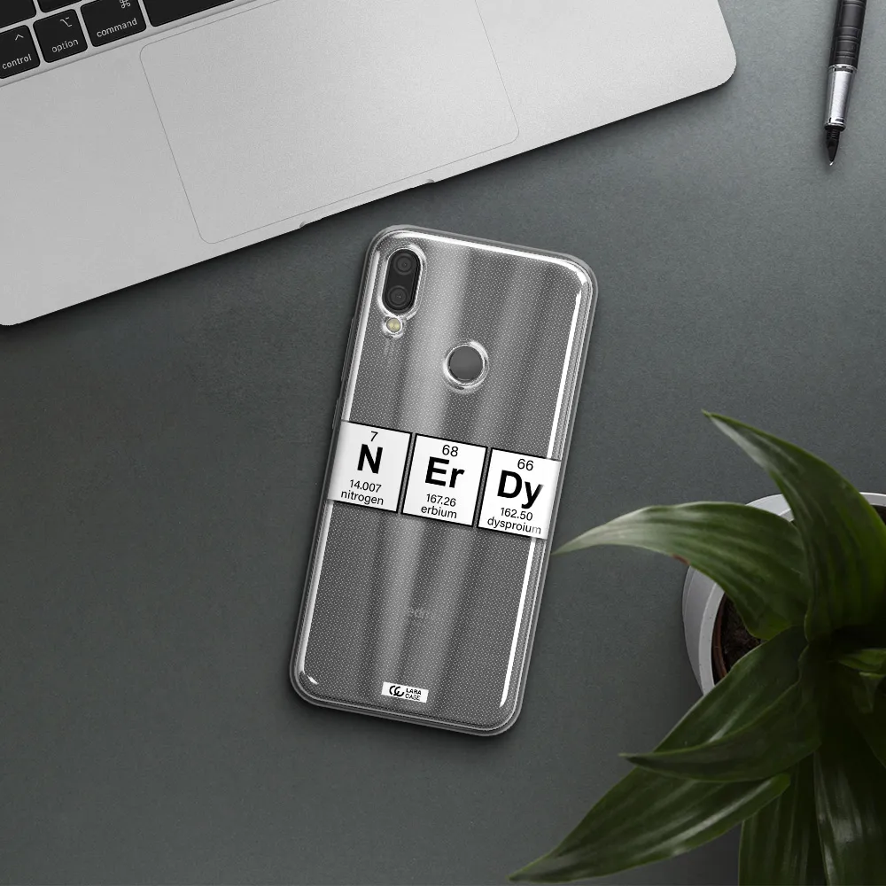 Nerdy Chemical Xiaomi Redmi Note 7 Clear TPU Case