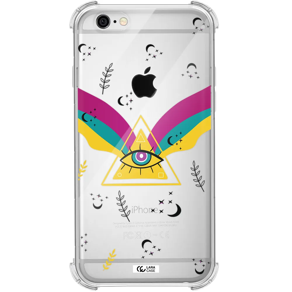 One-Eyed Pyramid Apple iPhone 6 Clear PC Case