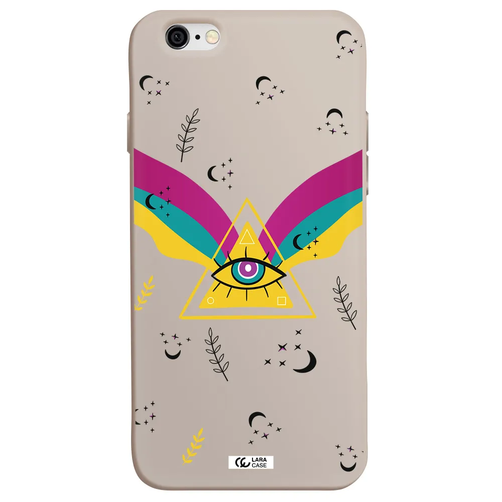 One-Eyed Pyramid Apple iPhone 6 Silicone Stone Case