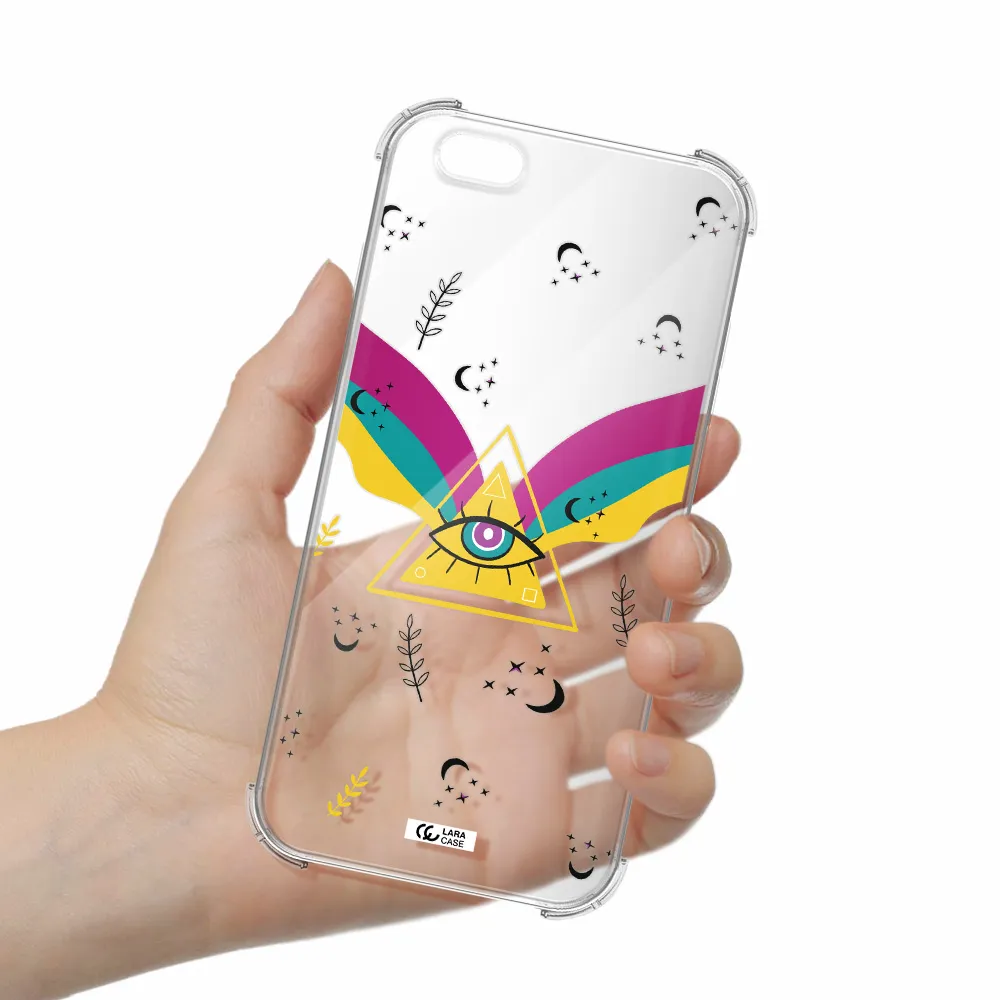 One-Eyed Pyramid Apple iPhone 6S Clear PC Case