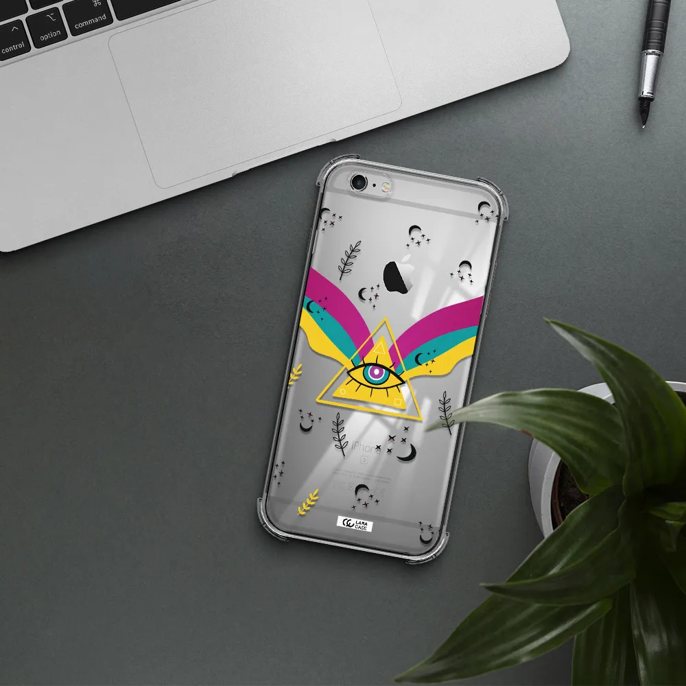 One-Eyed Pyramid Apple iPhone 6S Clear PC Case