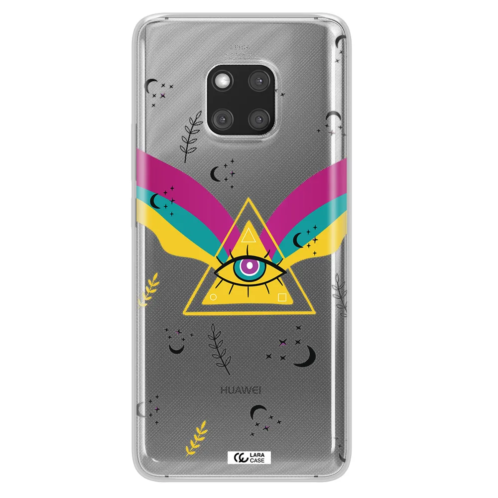 One-Eyed Pyramid Huawei Mate 20 Pro Clear TPU Case