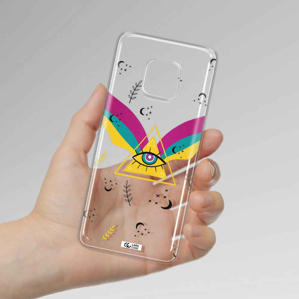 One-Eyed Pyramid Huawei Mate 20 Pro Clear TPU Case