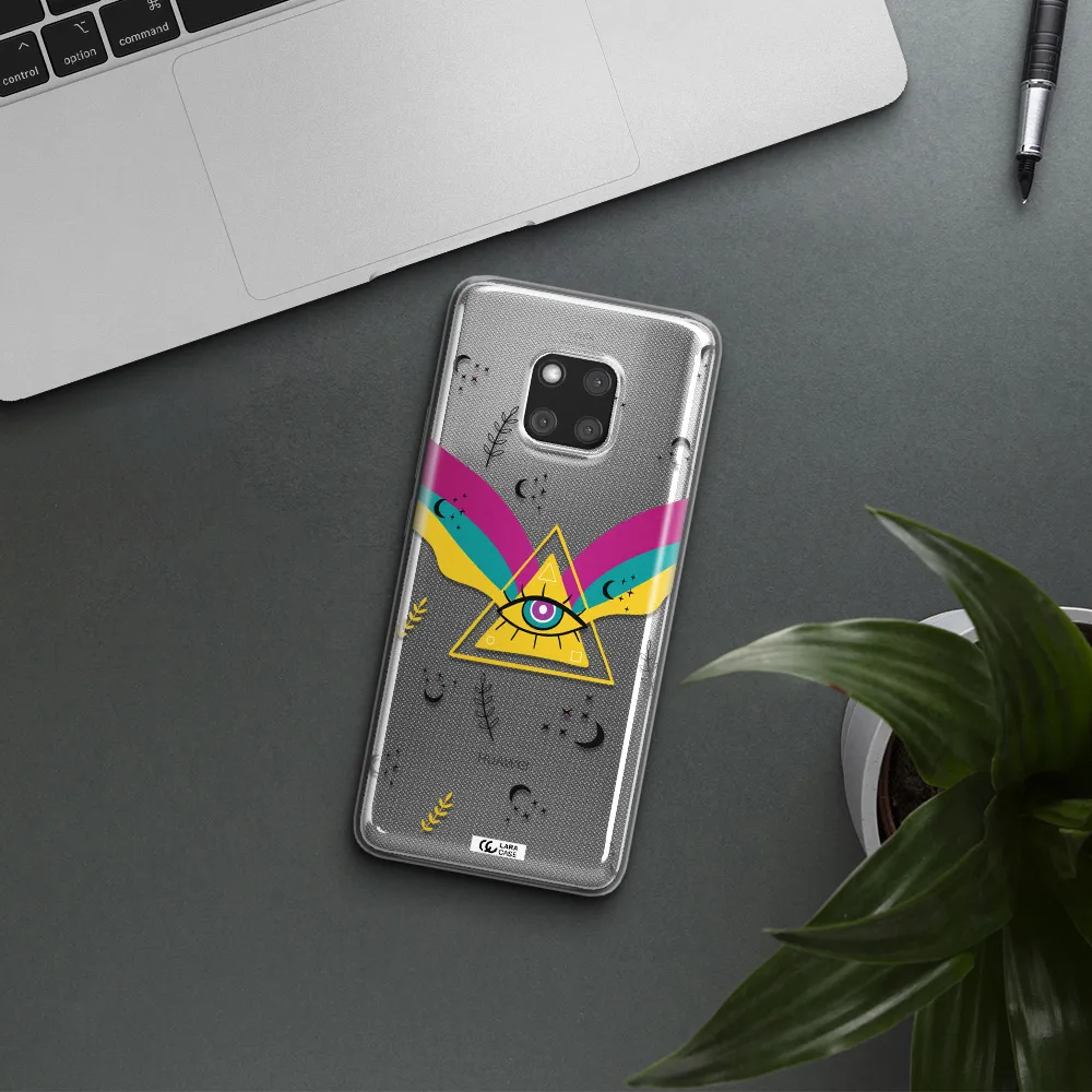 One-Eyed Pyramid Huawei Mate 20 Pro Clear TPU Case