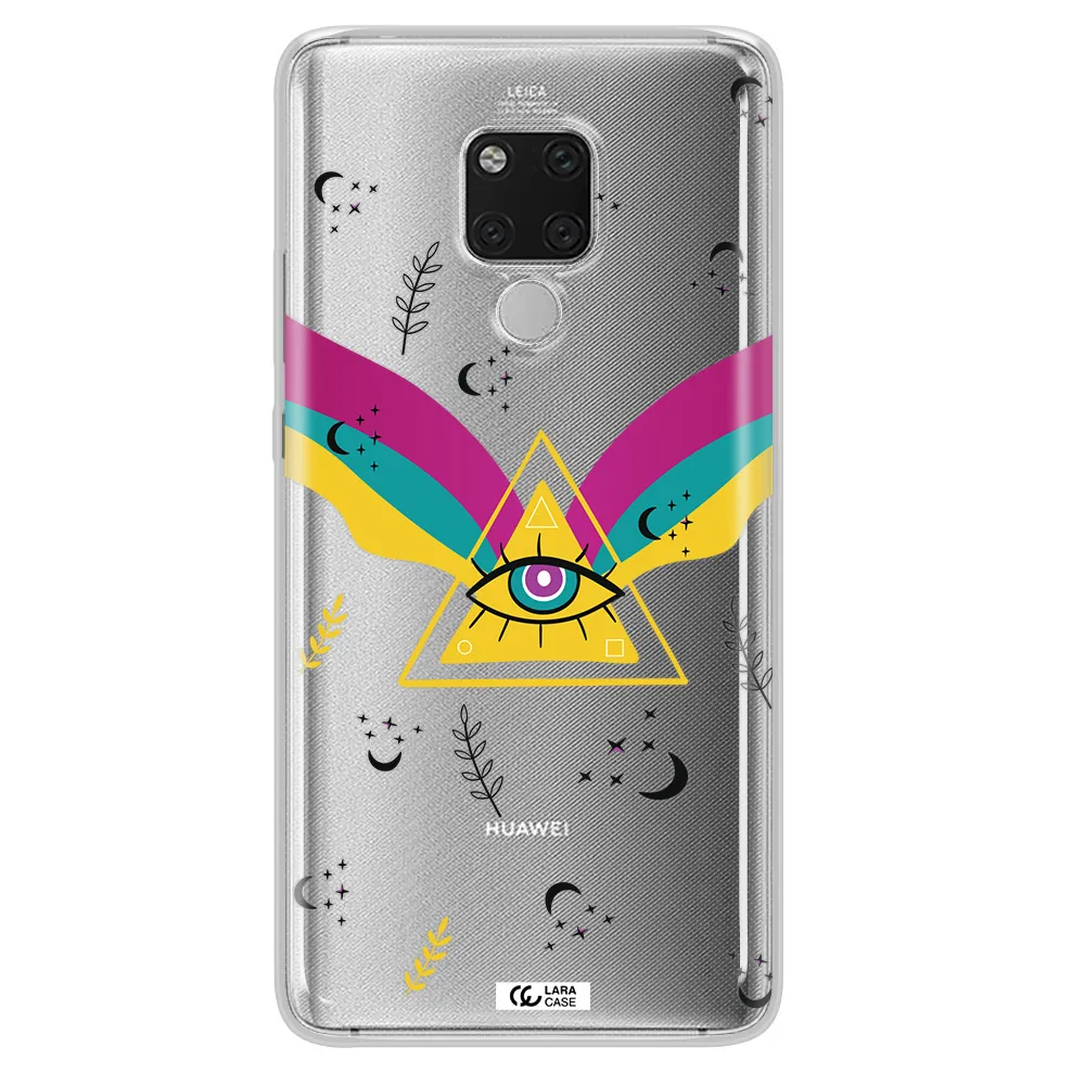 One-Eyed Pyramid Huawei Mate 20X Clear TPU Case