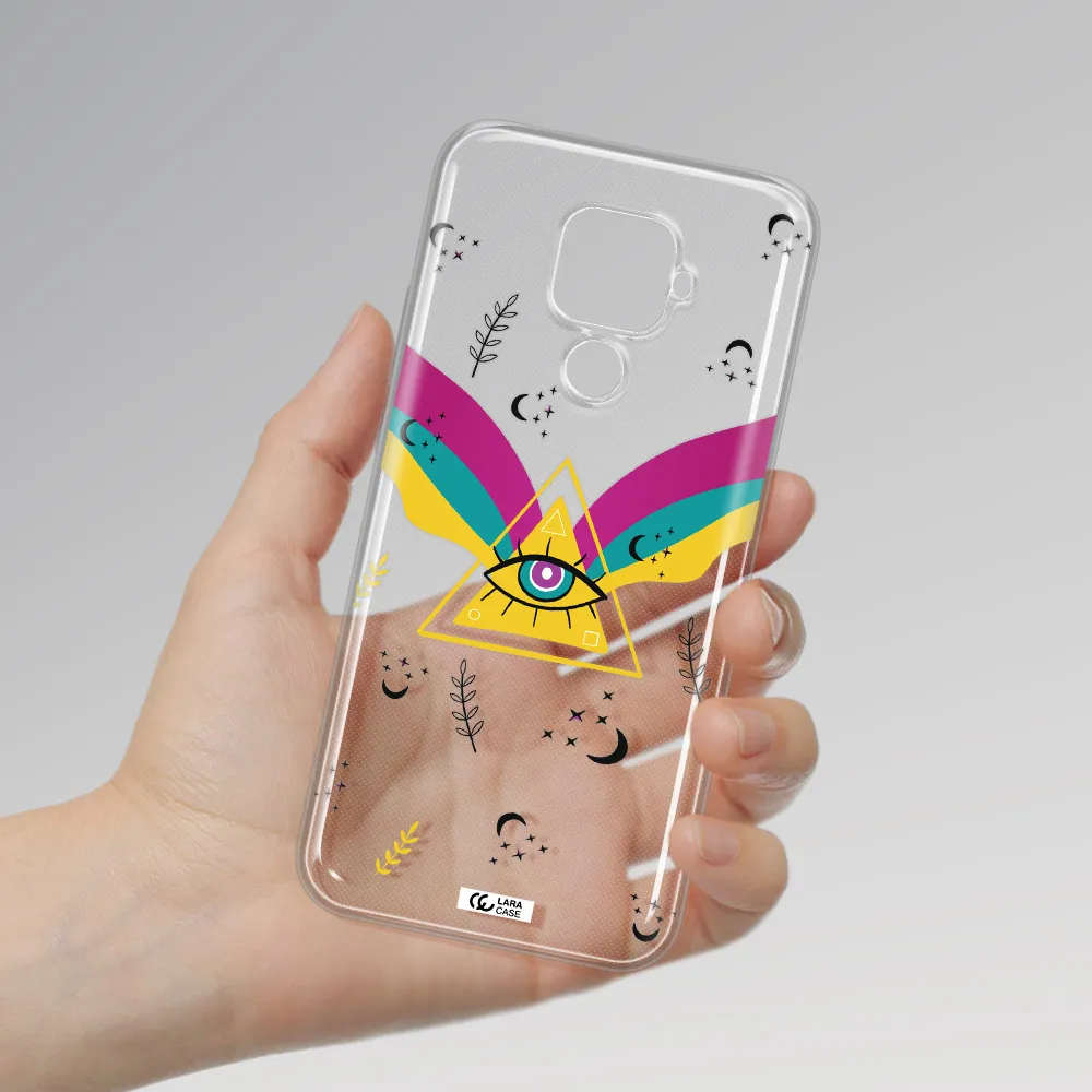 One-Eyed Pyramid Huawei Mate 30 Lite Clear TPU Case