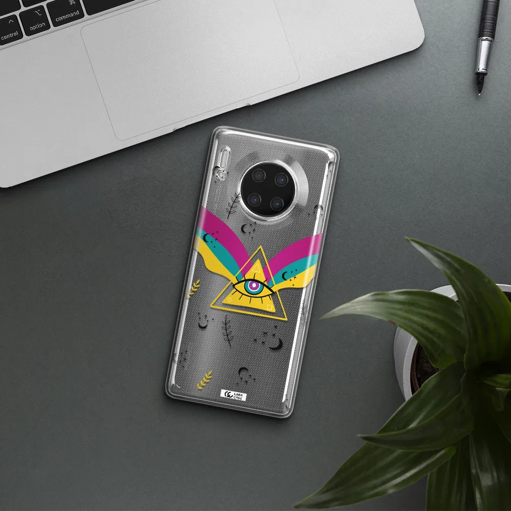 One-Eyed Pyramid Huawei Mate 30 Pro Clear TPU Case