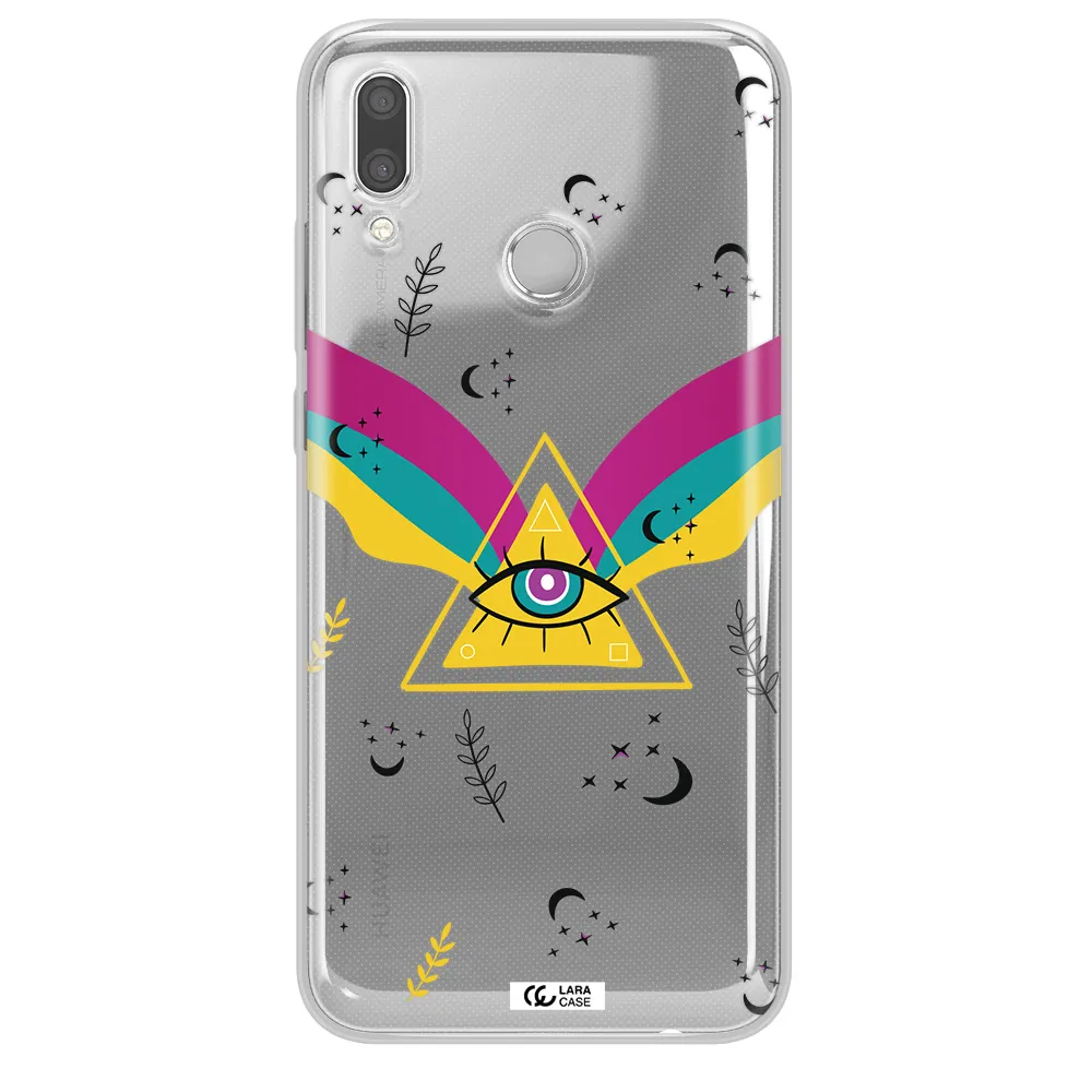 One-Eyed Pyramid Huawei P Smart 2019 Clear TPU Case