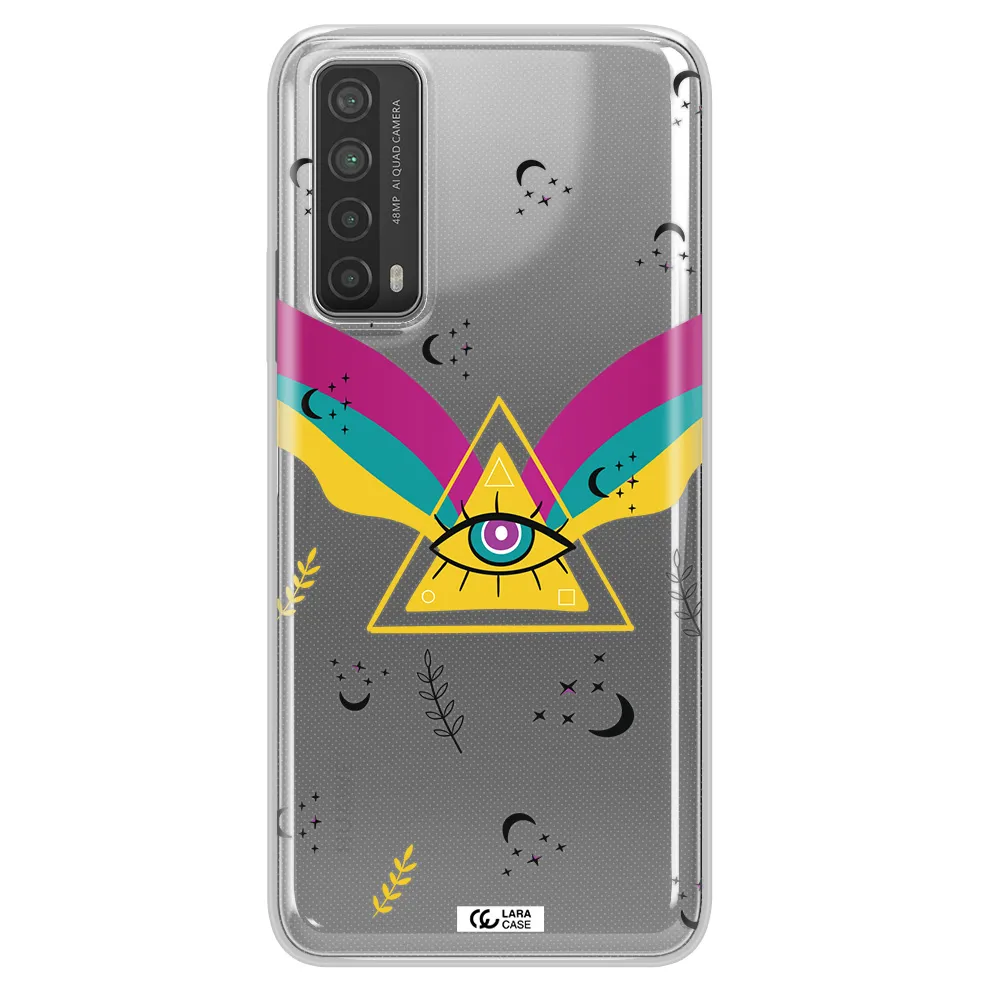 One-Eyed Pyramid Huawei P Smart 2021 Clear TPU Case