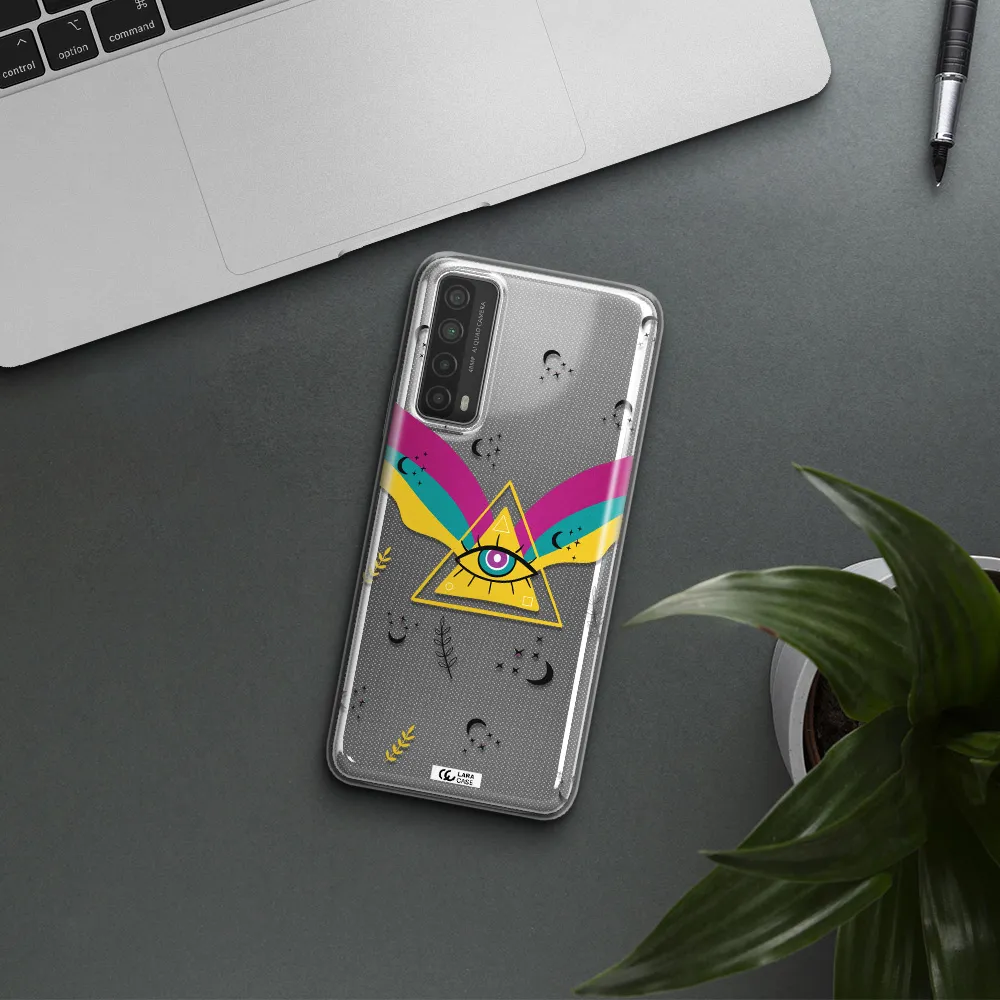 One-Eyed Pyramid Huawei P Smart 2021 Clear TPU Case
