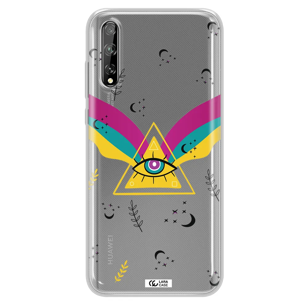 One-Eyed Pyramid Huawei P Smart S Clear TPU Case