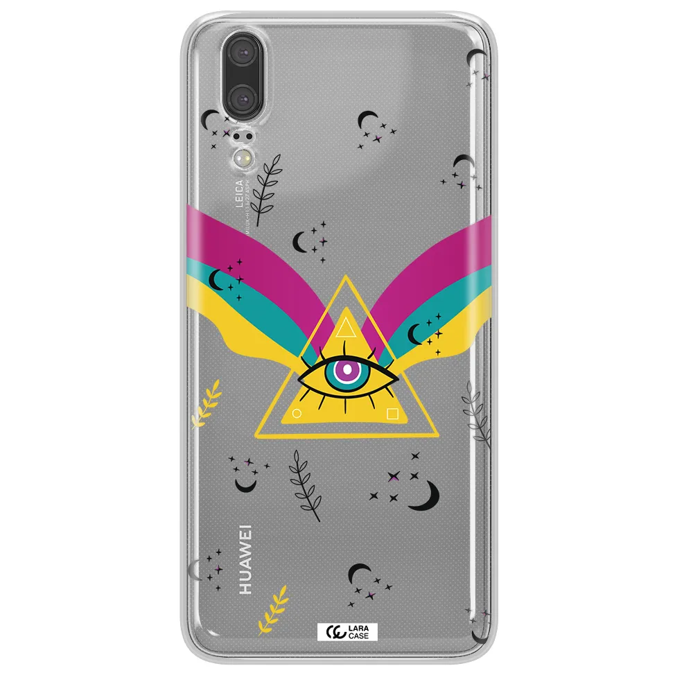 One-Eyed Pyramid Huawei P20 Clear TPU Case
