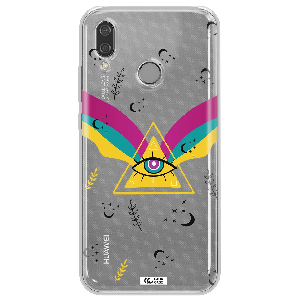 One-Eyed Pyramid Huawei P20 Lite Clear TPU Case