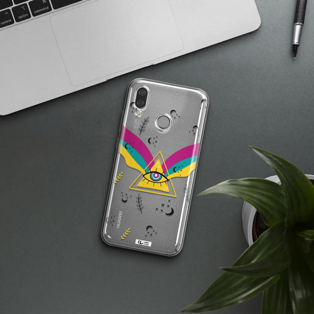 One-Eyed Pyramid Huawei P20 Lite Clear TPU Case