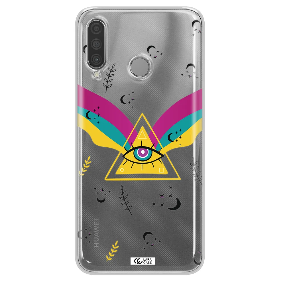One-Eyed Pyramid Huawei P30 Lite Clear TPU Case