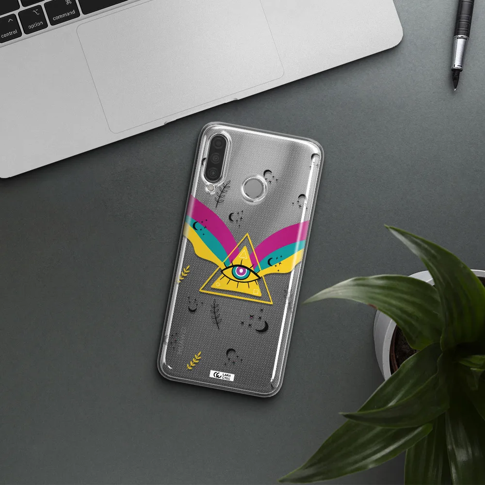 One-Eyed Pyramid Huawei P30 Lite Clear TPU Case