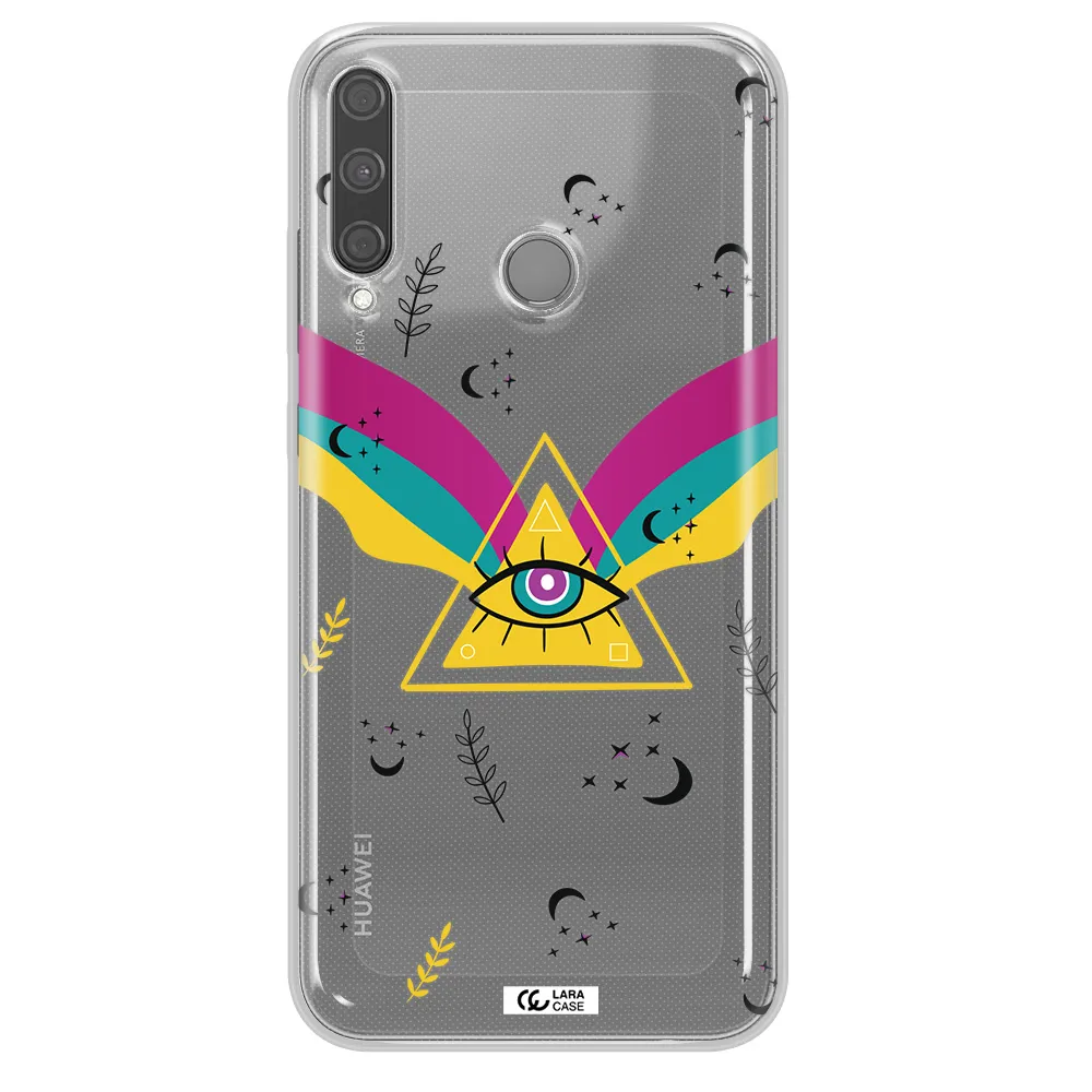 One-Eyed Pyramid Huawei P40 Lite E Clear TPU Case