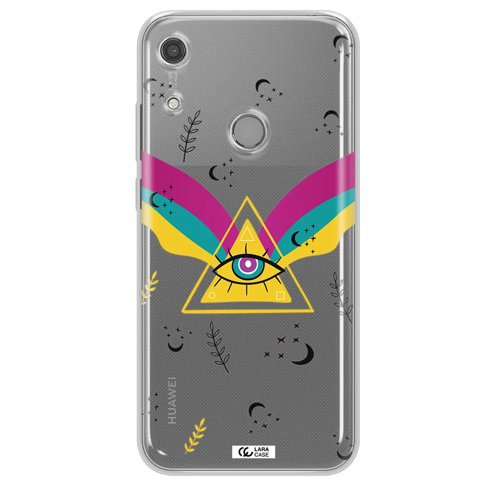 One-Eyed Pyramid Huawei Y6S Clear TPU Case