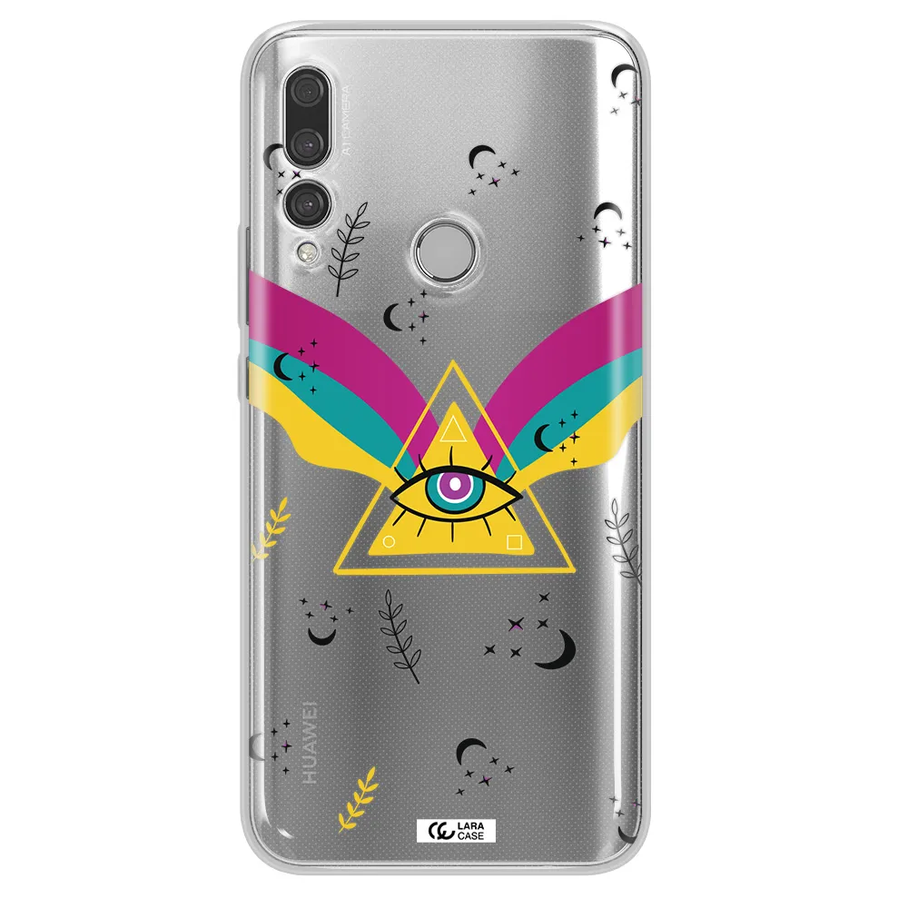 One-Eyed Pyramid Huawei Y9 Prime 2019 Clear TPU Case