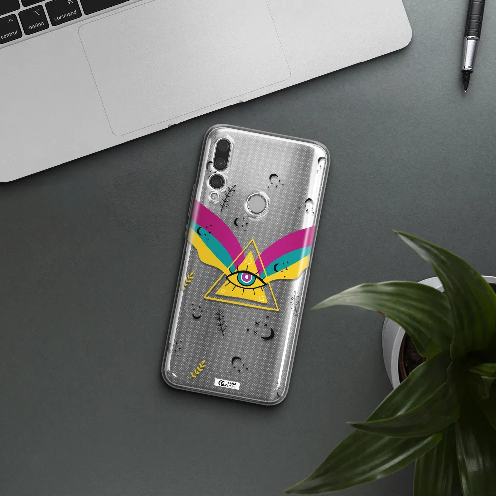 One-Eyed Pyramid Huawei Y9 Prime 2019 Clear TPU Case