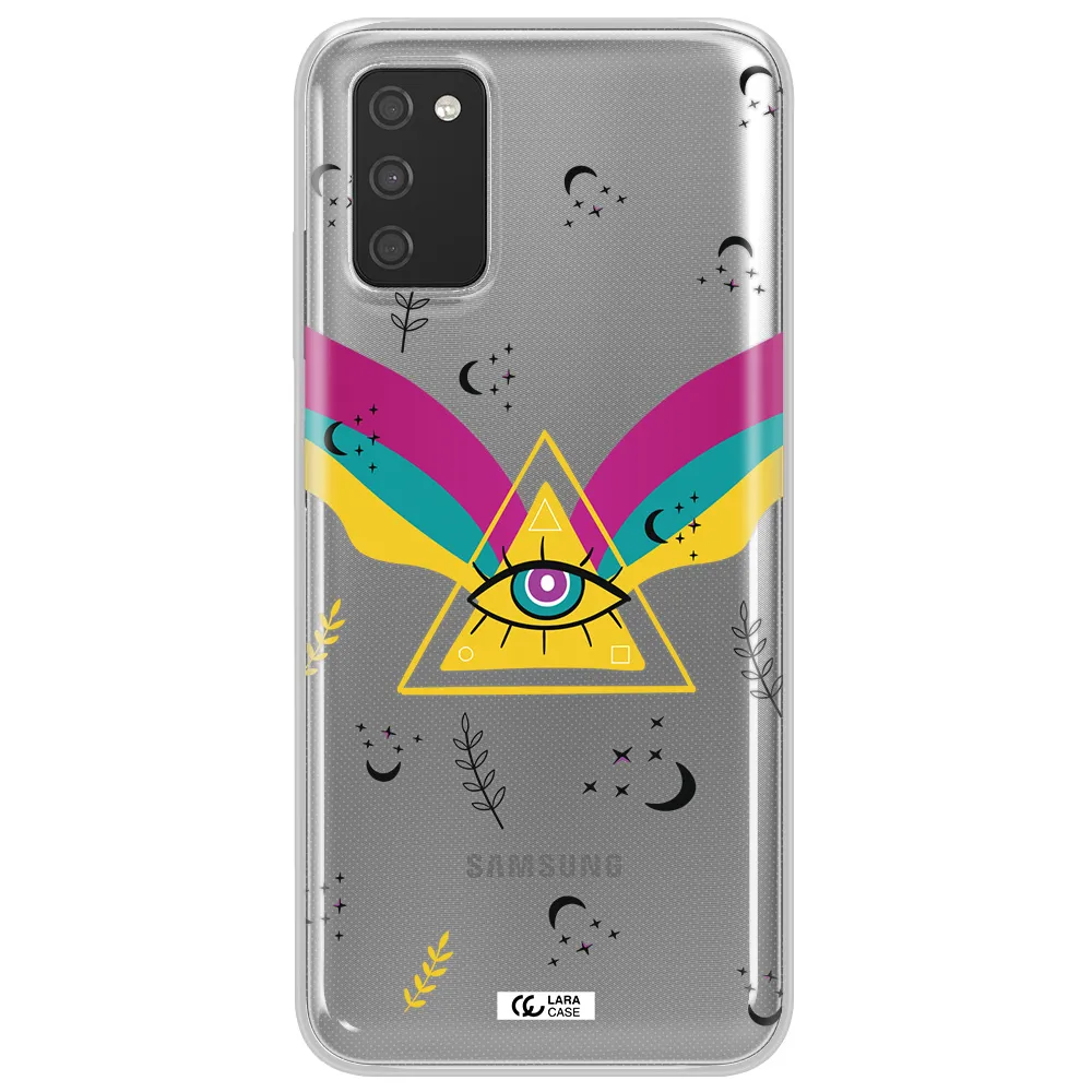 One-Eyed Pyramid Samsung A03S Clear TPU Case