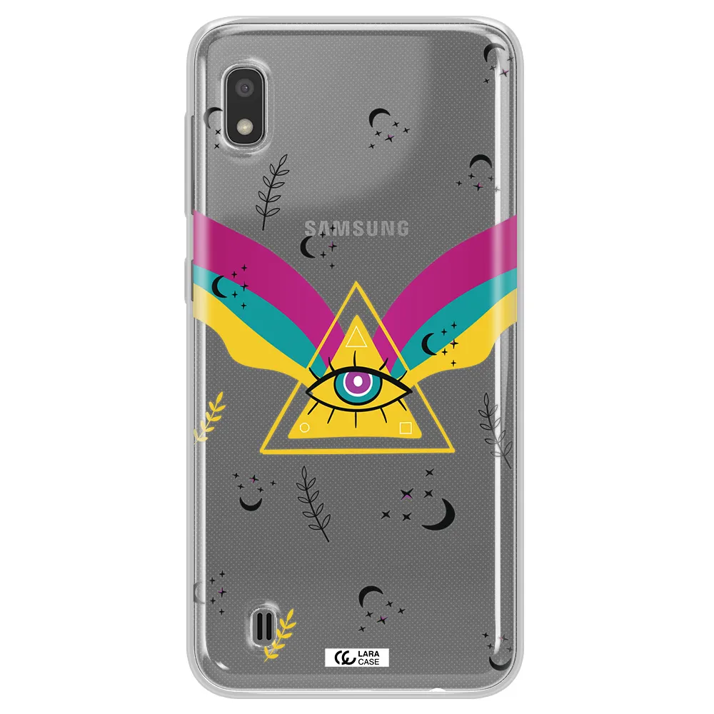One-Eyed Pyramid Samsung A10 Clear TPU Case