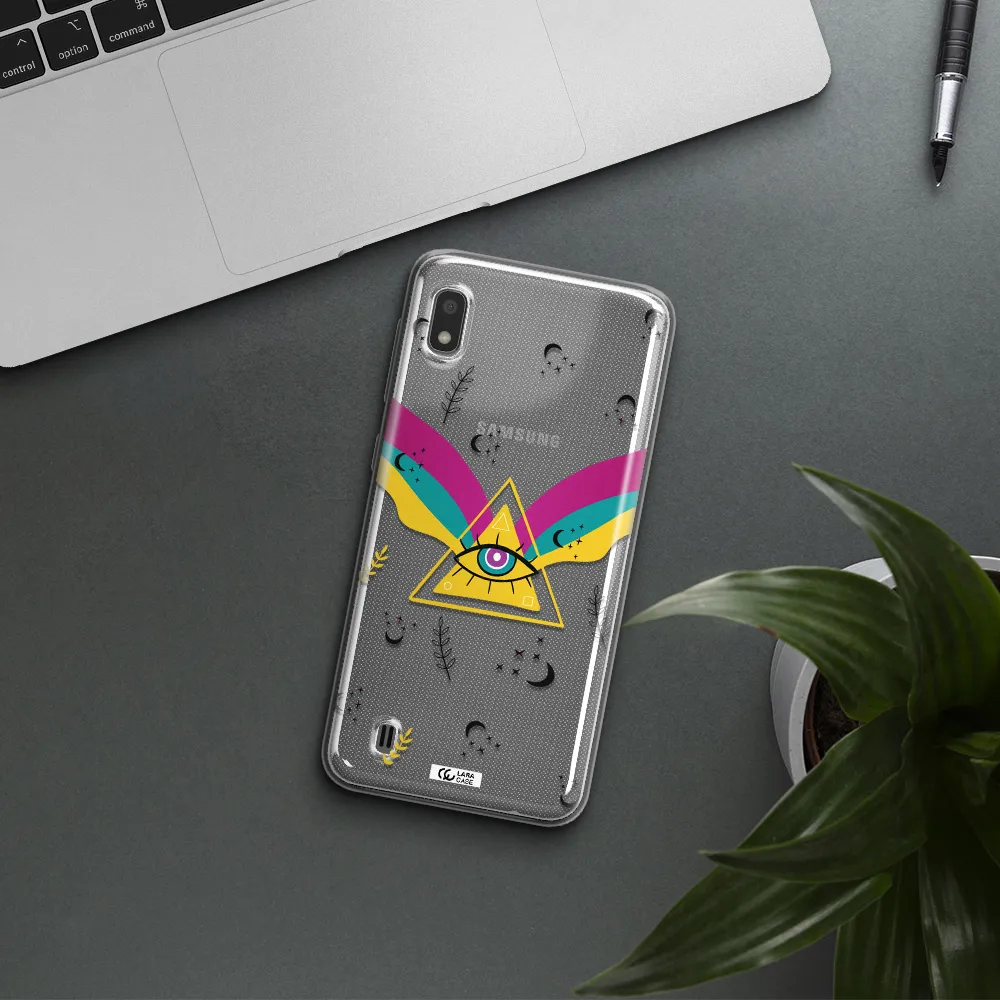 One-Eyed Pyramid Samsung A10 Clear TPU Case