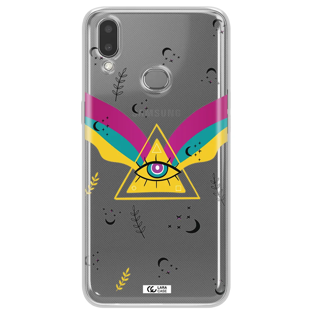 One-Eyed Pyramid Samsung A10S Clear TPU Case