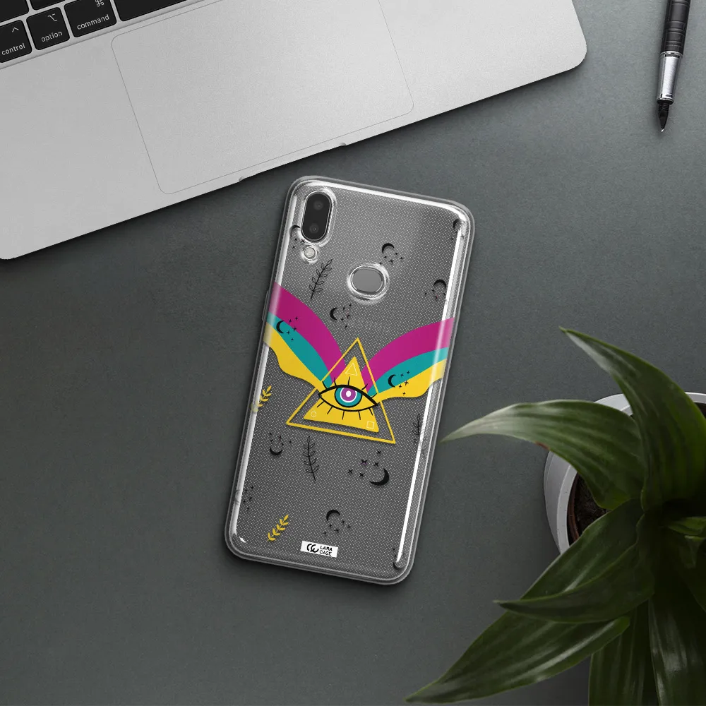 One-Eyed Pyramid Samsung A10S Clear TPU Case