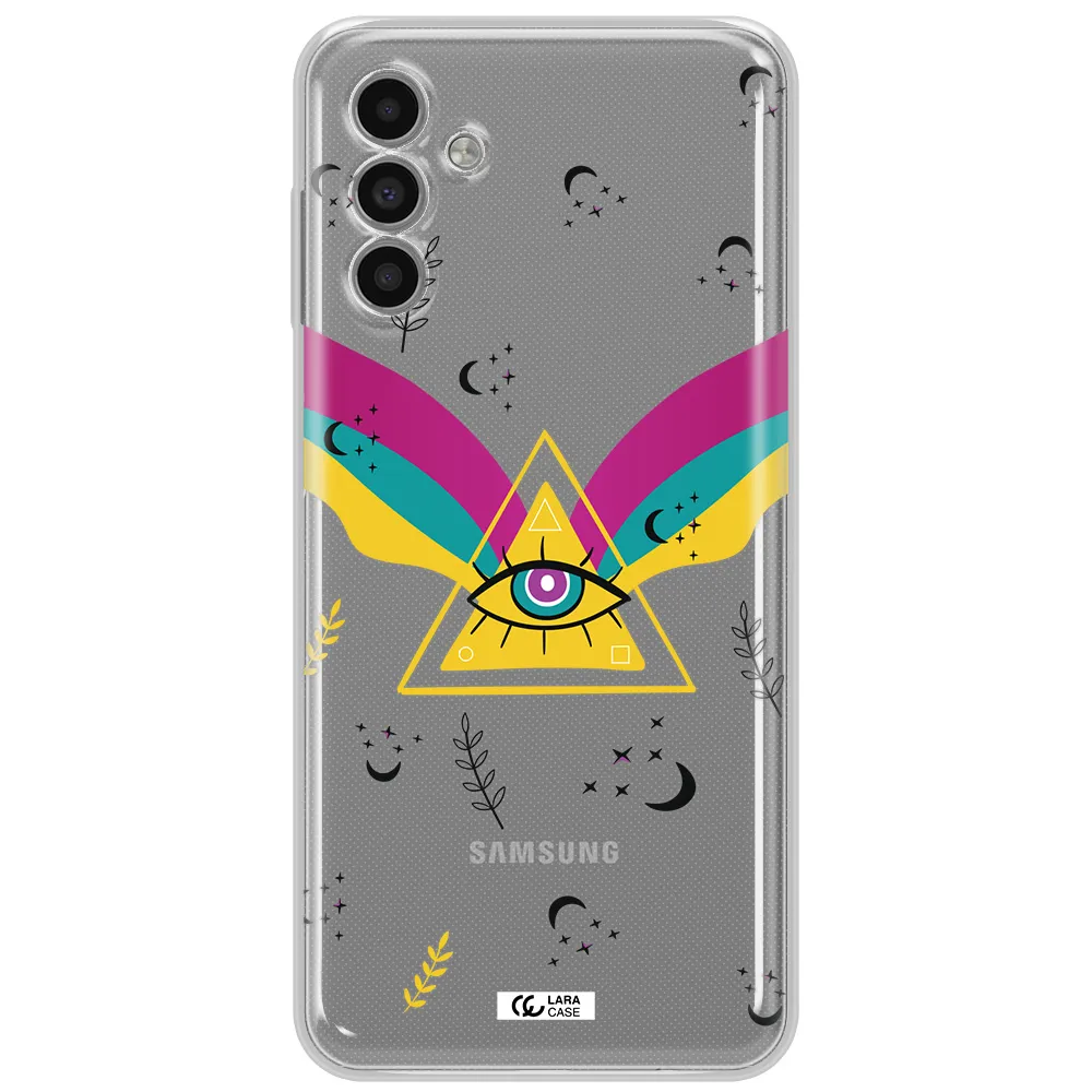 One-Eyed Pyramid Samsung A13 5G Clear Tpu Case