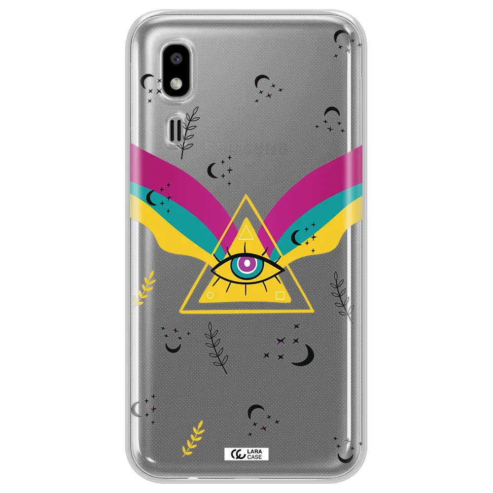 One-Eyed Pyramid Samsung A2 Core Clear TPU Case