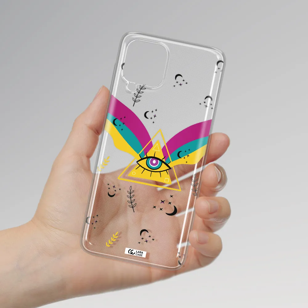 One-Eyed Pyramid Samsung A22 4g Clear TPU Case