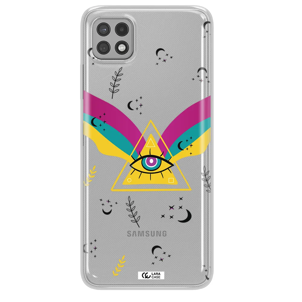 One-Eyed Pyramid Samsung A22 5g Clear TPU Case